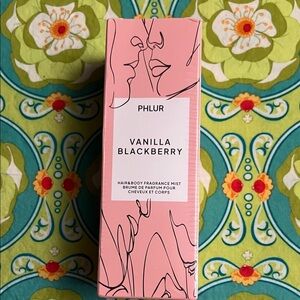 Phlur Vanilla Blackberry Hair/Body Mist.Smells Delicious - Pink